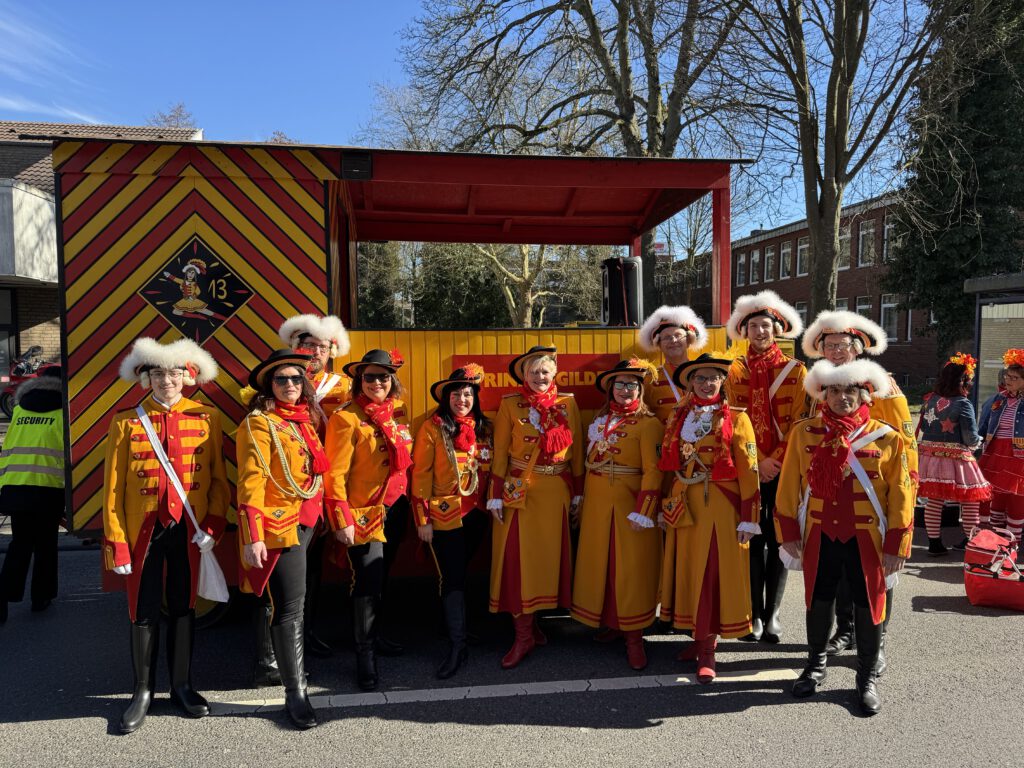 Rosenmontag Eschweiler 2025 13. Korporalschaft KG Pronzengilde Bergrath